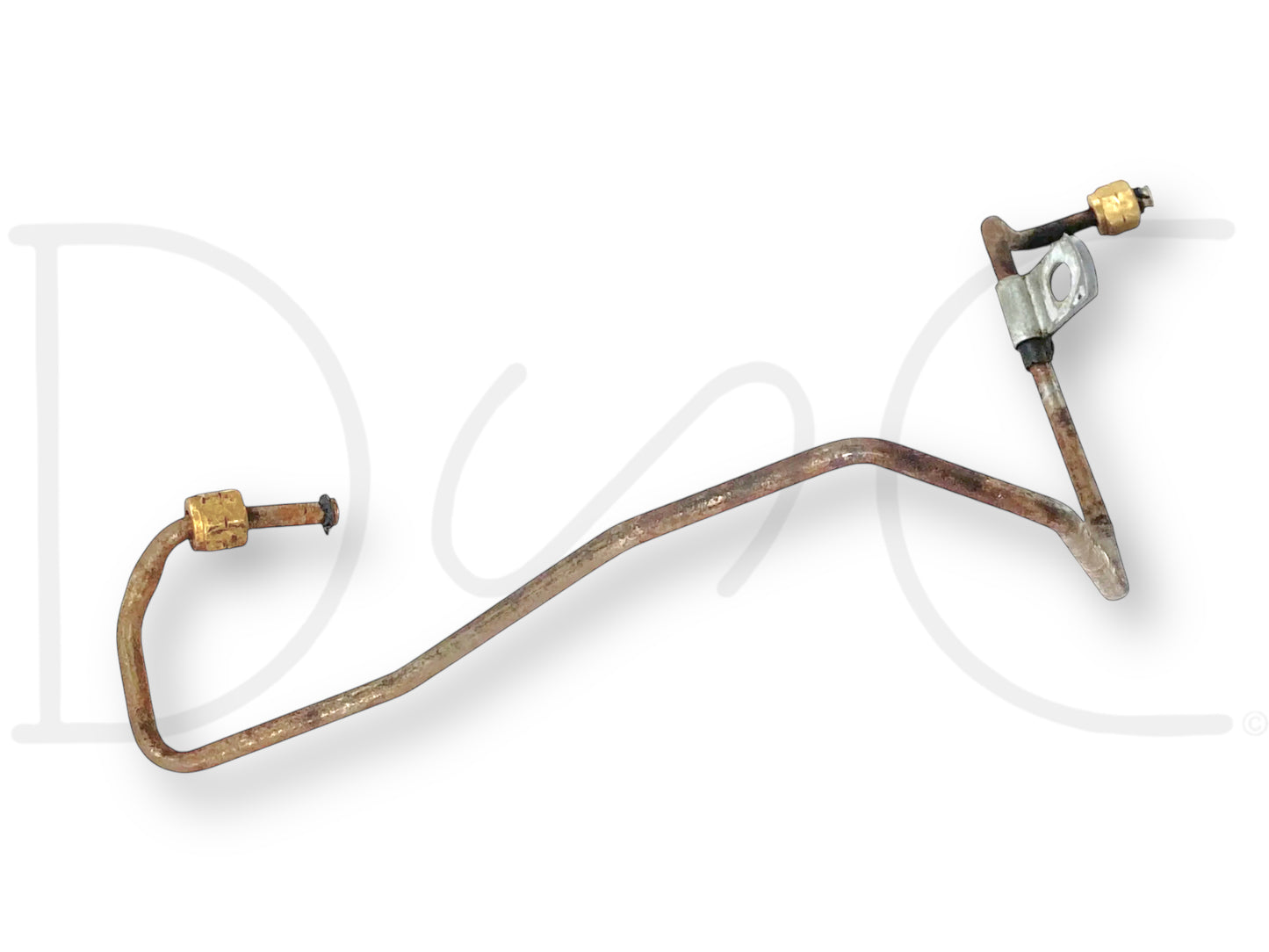 99-02 Ford F250 F350 7.3 Fuel Filter Bowl To LH Left Driver Head Fuel Line Tube