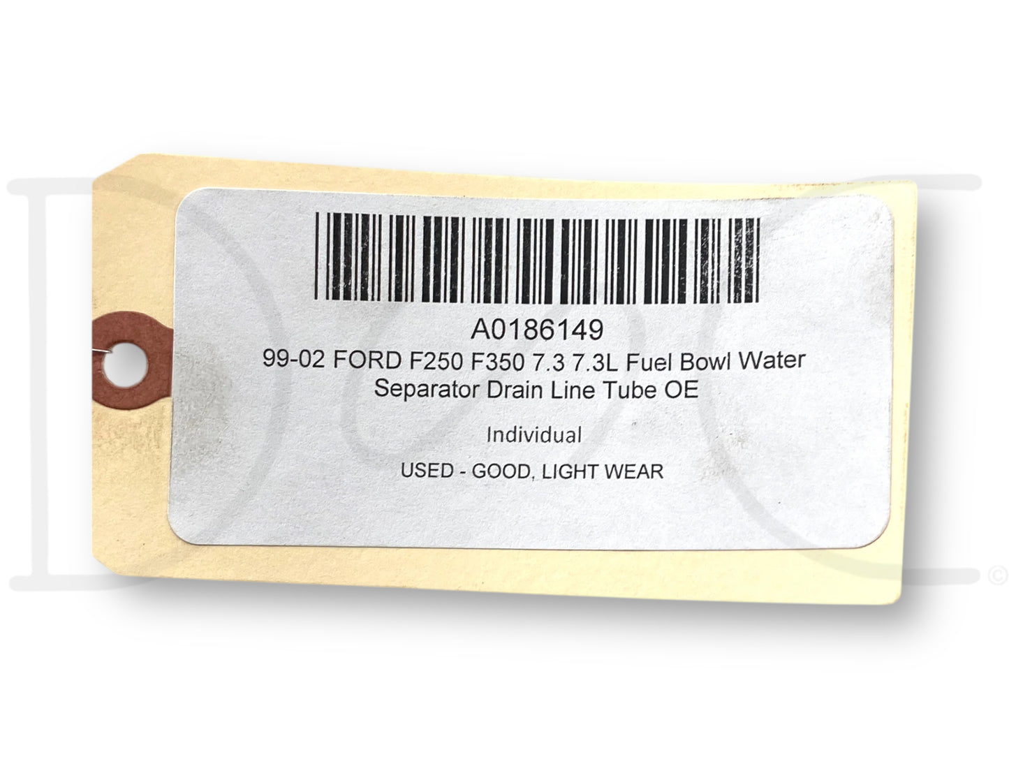 99-02 Ford F250 F350 7.3 7.3L Fuel Bowl Water Separator Drain Line Tube OE
