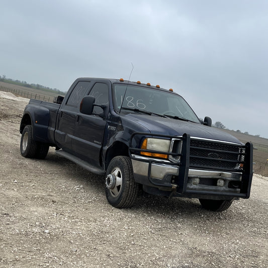99-07 Ford F250 F350 Front LH Left Driver Door Blue