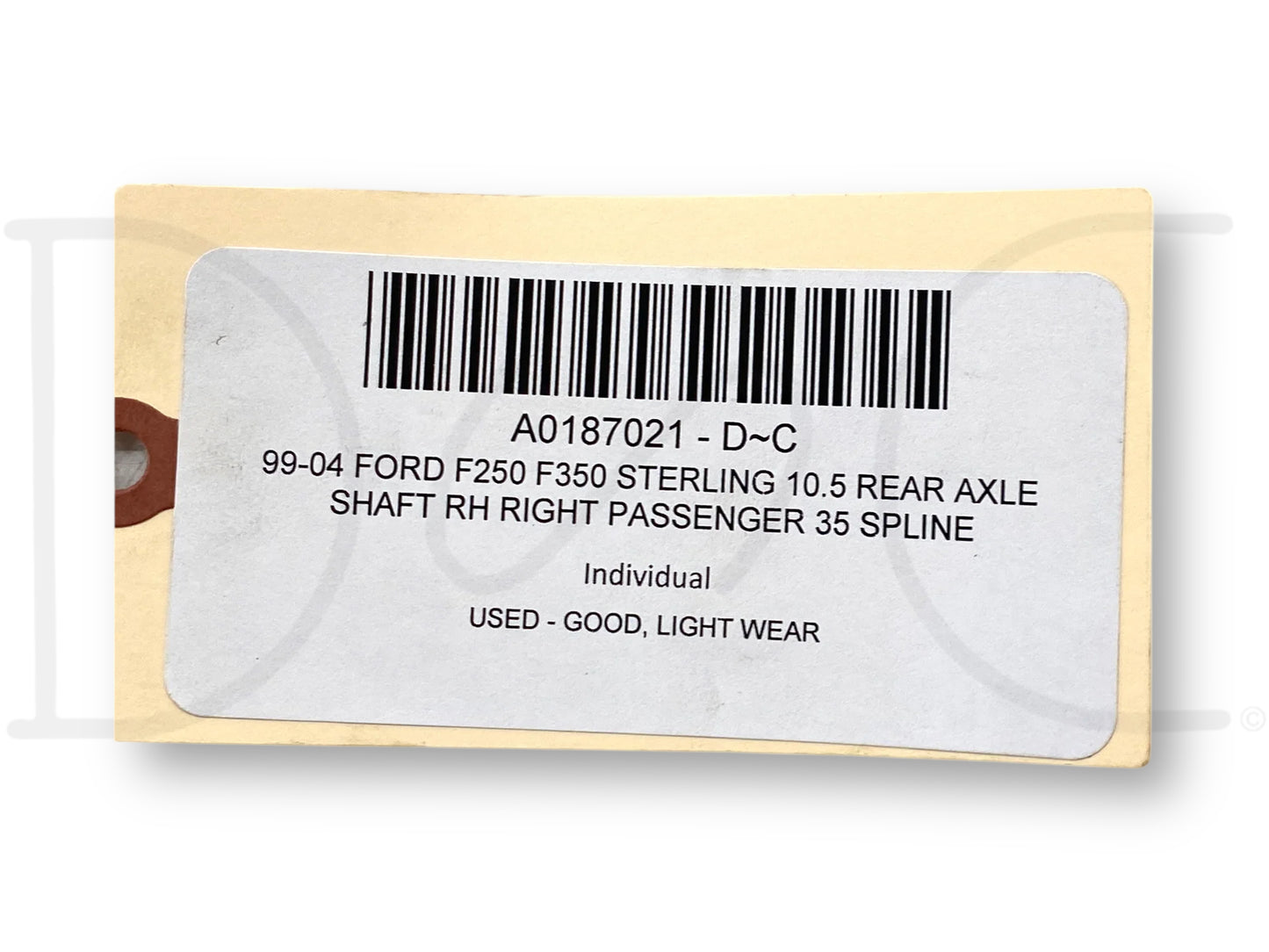99-04 Ford F250 F350 Sterling 10.5 Rear Axle Shaft RH Right Passenger 35 Spline