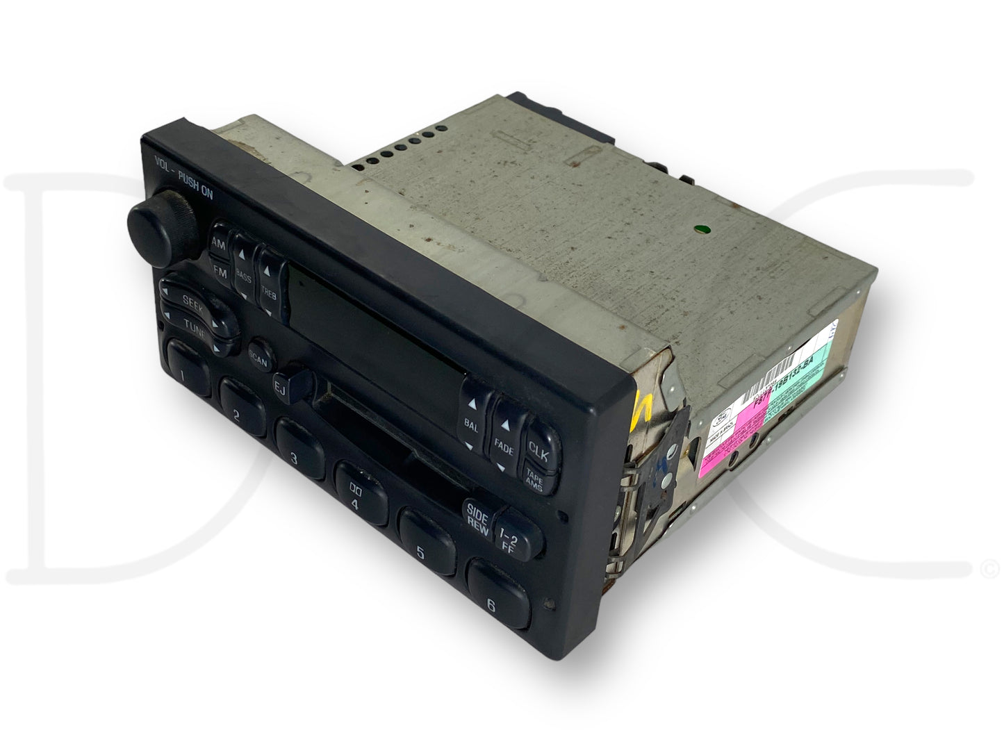 99-04 Ford F250 F350 Factory Radio Head Unit AM/FM Cassette Tape Deck OEM