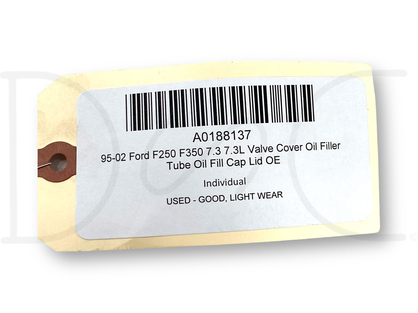 95-02 Ford F250 F350 7.3 7.3L Valve Cover Oil Filler Tube Oil Fill Cap Lid OE