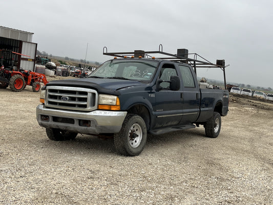 99-07 Ford F250 F350 Rear LH Left Driver Crew Cab Door Green