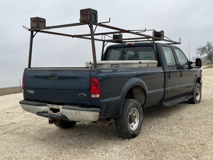 99-07 Ford F250 F350 Rear LH Left Driver Crew Cab Door Green