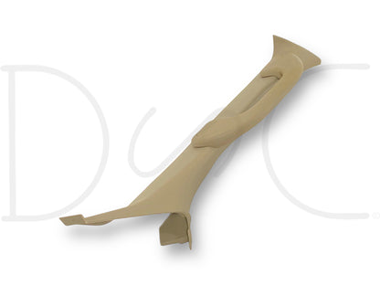 03-07 Ford F250 F350 RH Right Passenger A-Pillar Trim Grab Handle Tan OE