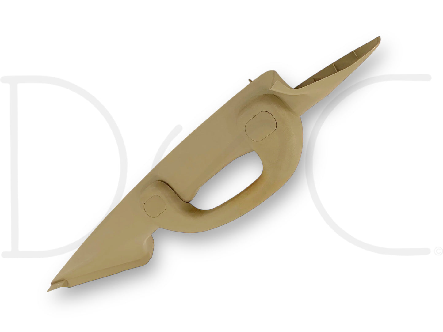 03-07 Ford F250 F350 RH Right Passenger A-Pillar Trim Grab Handle Tan OE