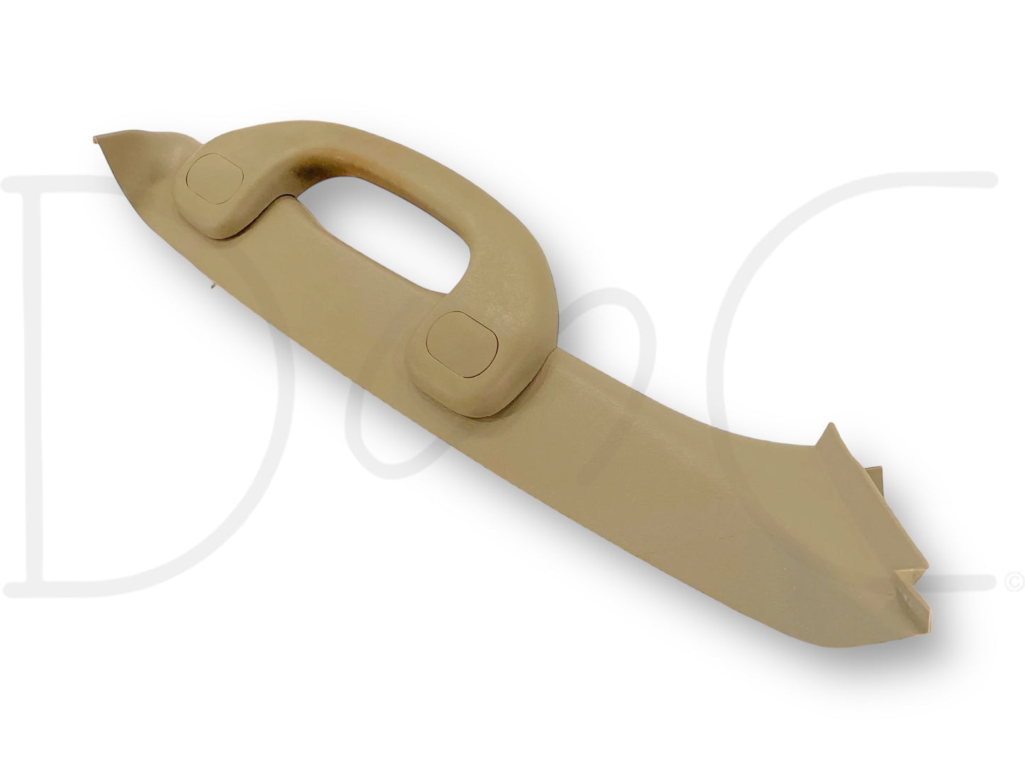 03-07 Ford F250 F350 RH Right Passenger A-Pillar Trim Grab Handle Tan OE