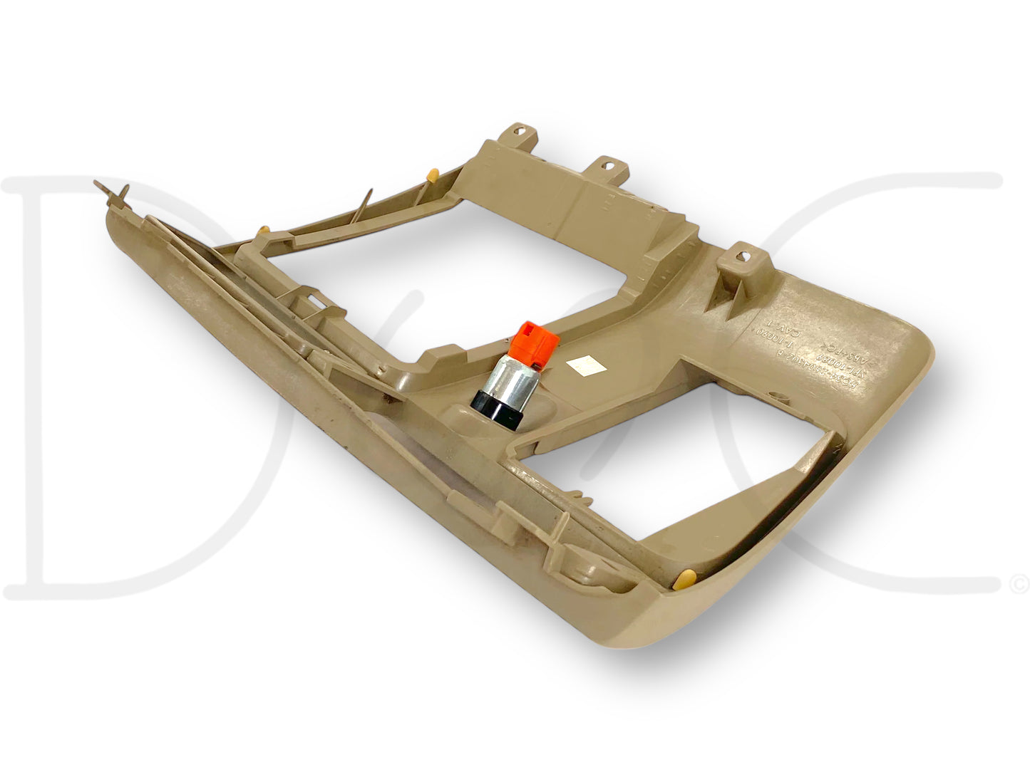 05-07 Ford F250 F350 Center Lower Dash Panel Tan Dashboard OE 5C34-2504302-B