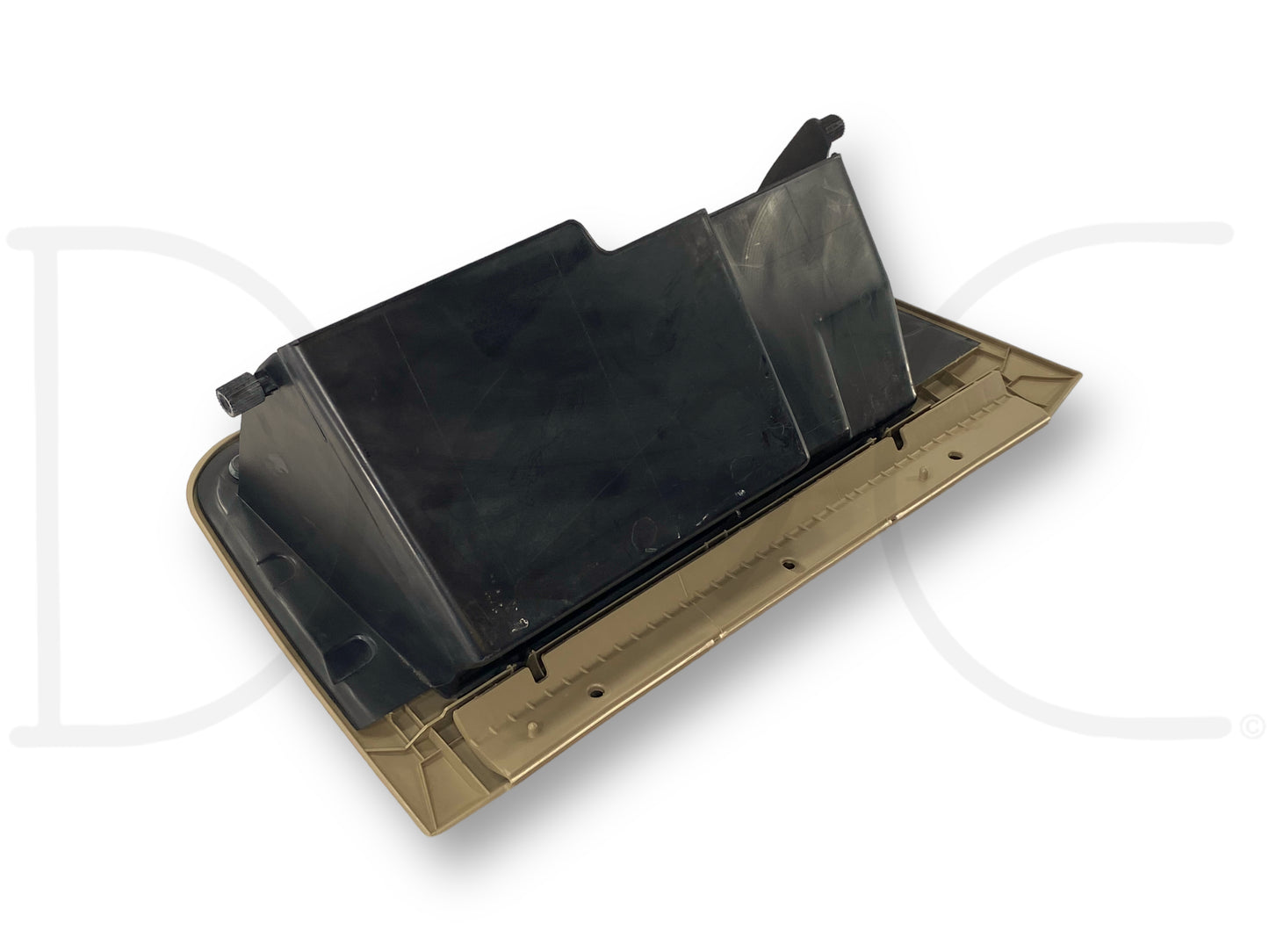 03-07 Ford F250 F350 Super Duty Tan Glove Box Storage Compartment