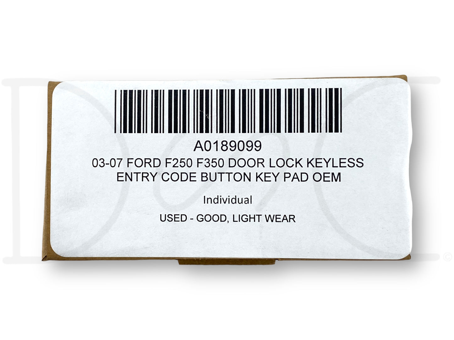 03-07 Ford F250 F350 Door Lock Keyless Entry Code Button Key Pad OEM