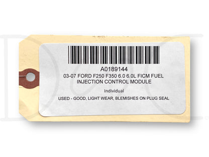 03-07 Ford F250 F350 6.0 6.0L FICM Fuel Injection Control Module