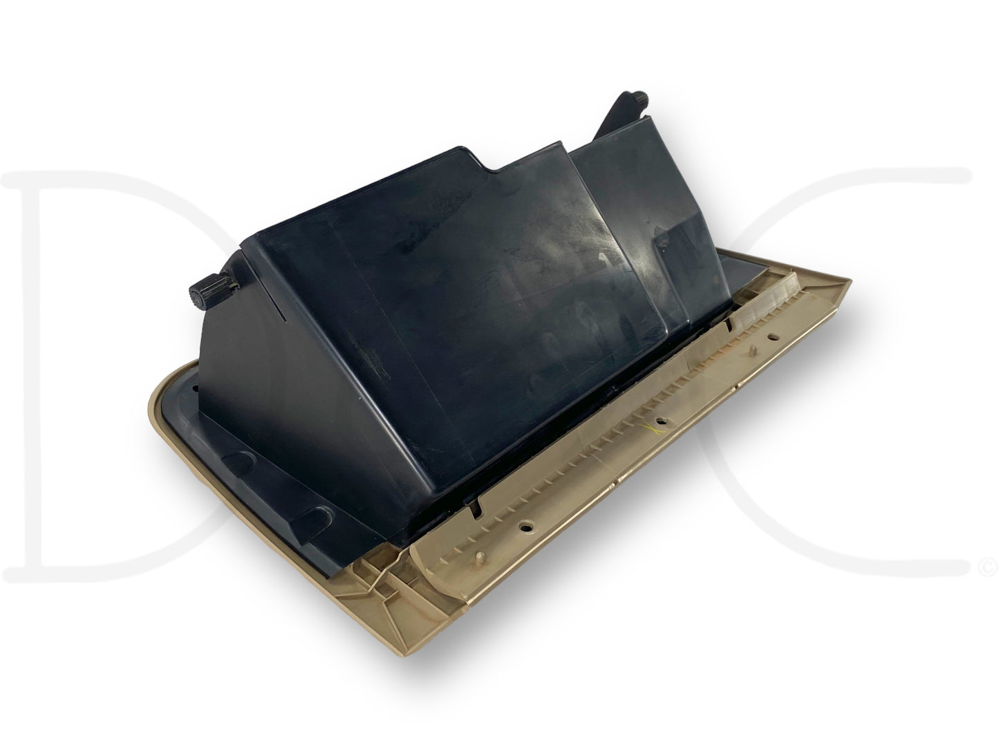 03-07 Ford F250 F350 Super Duty Tan Glove Box Storage Compartment