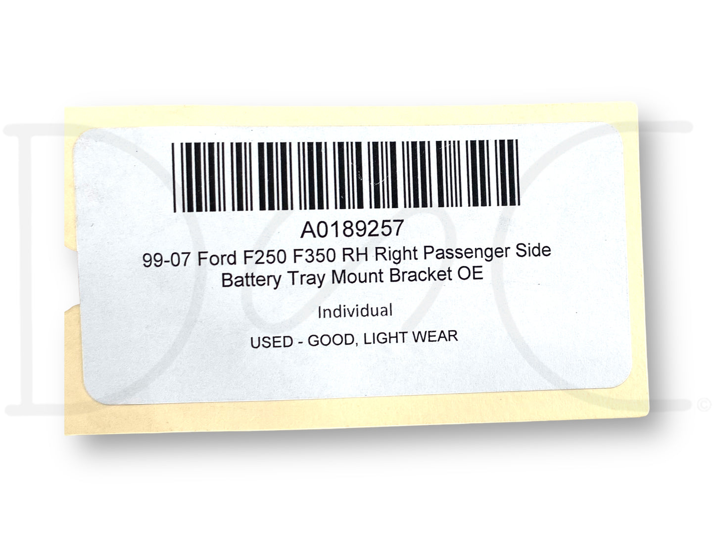 99-07 Ford F250 F350 RH Right Passenger Side Battery Tray Mount Bracket OE