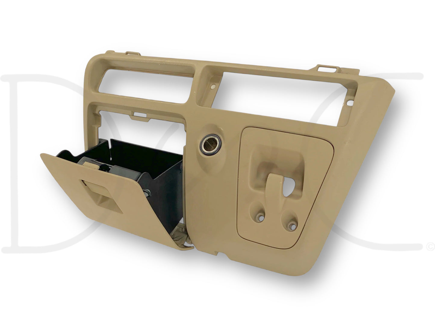 05-07 Ford F250 F350 Center Lower Dash Panel Tan Dashboard Storage Compartment