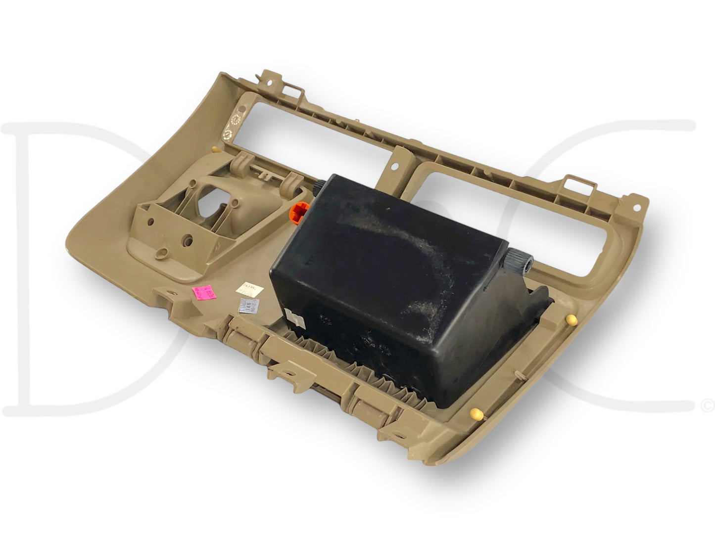05-07 Ford F250 F350 Center Lower Dash Panel Tan Dashboard Storage Compartment