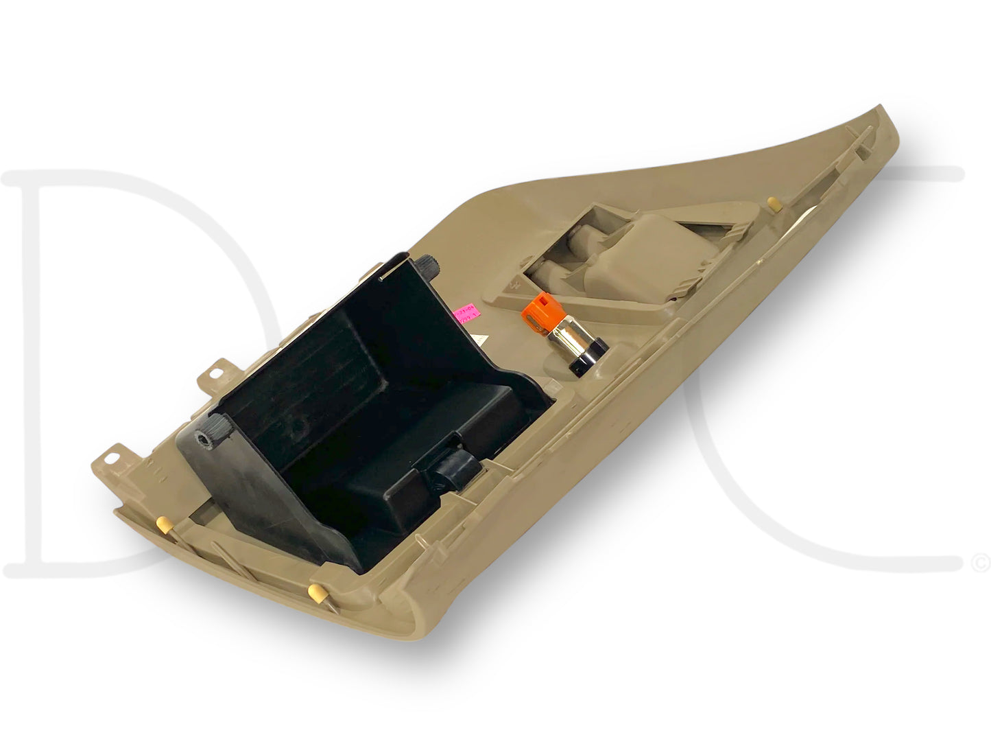 05-07 Ford F250 F350 Center Lower Dash Panel Tan Dashboard Storage Compartment