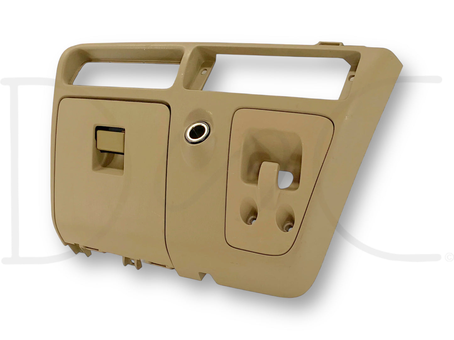 05-07 Ford F250 F350 Center Lower Dash Panel Tan Dashboard Storage Compartment