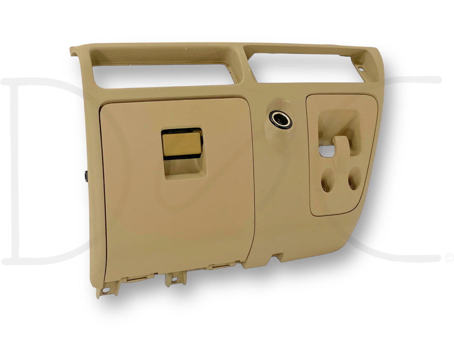 05-07 Ford F250 F350 Center Lower Dash Panel Tan Dashboard Storage Compartment