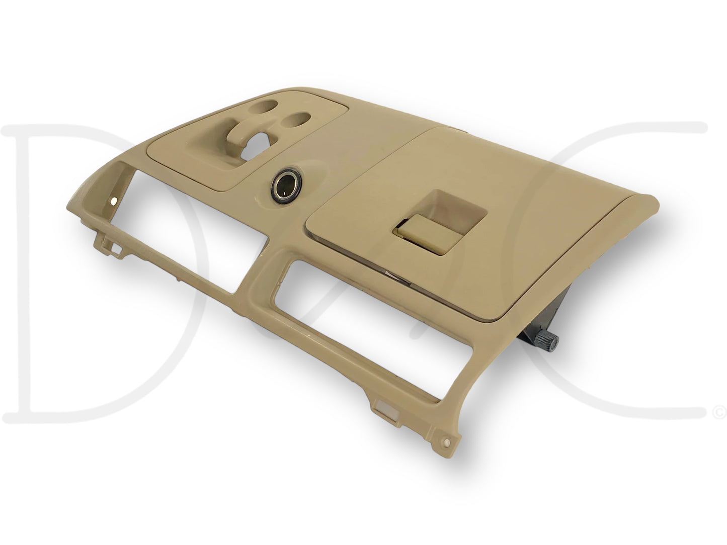 05-07 Ford F250 F350 Center Lower Dash Panel Tan Dashboard Storage Compartment
