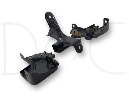 00-07 Ford F250 F350 Extended Cab Rear Seat Base Mount Bracket Set OE Brackets