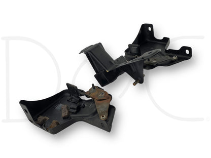 00-07 Ford F250 F350 Extended Cab Rear Seat Base Mount Bracket Set OE Brackets