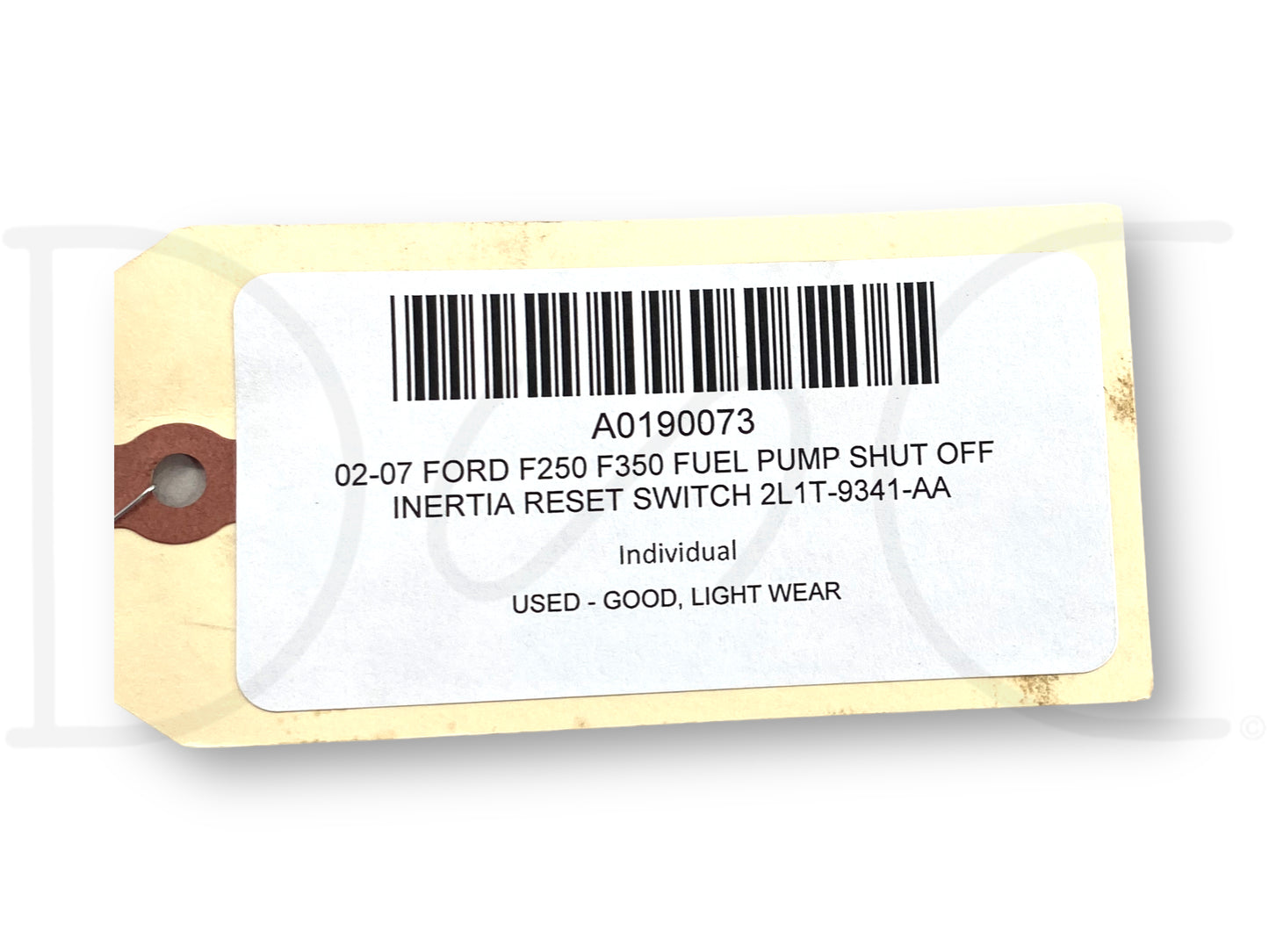 02-07 Ford F250 F350 Fuel Pump Shut Off Inertia Reset Switch 2L1T-9341-Aa