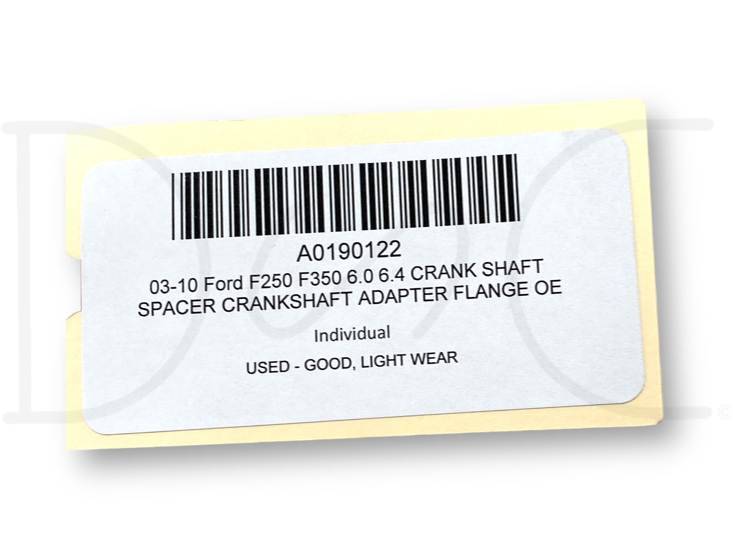 03-10 Ford F250 F350 6.0 6.4 Crank Shaft Spacer Crankshaft Adapter Flange OE