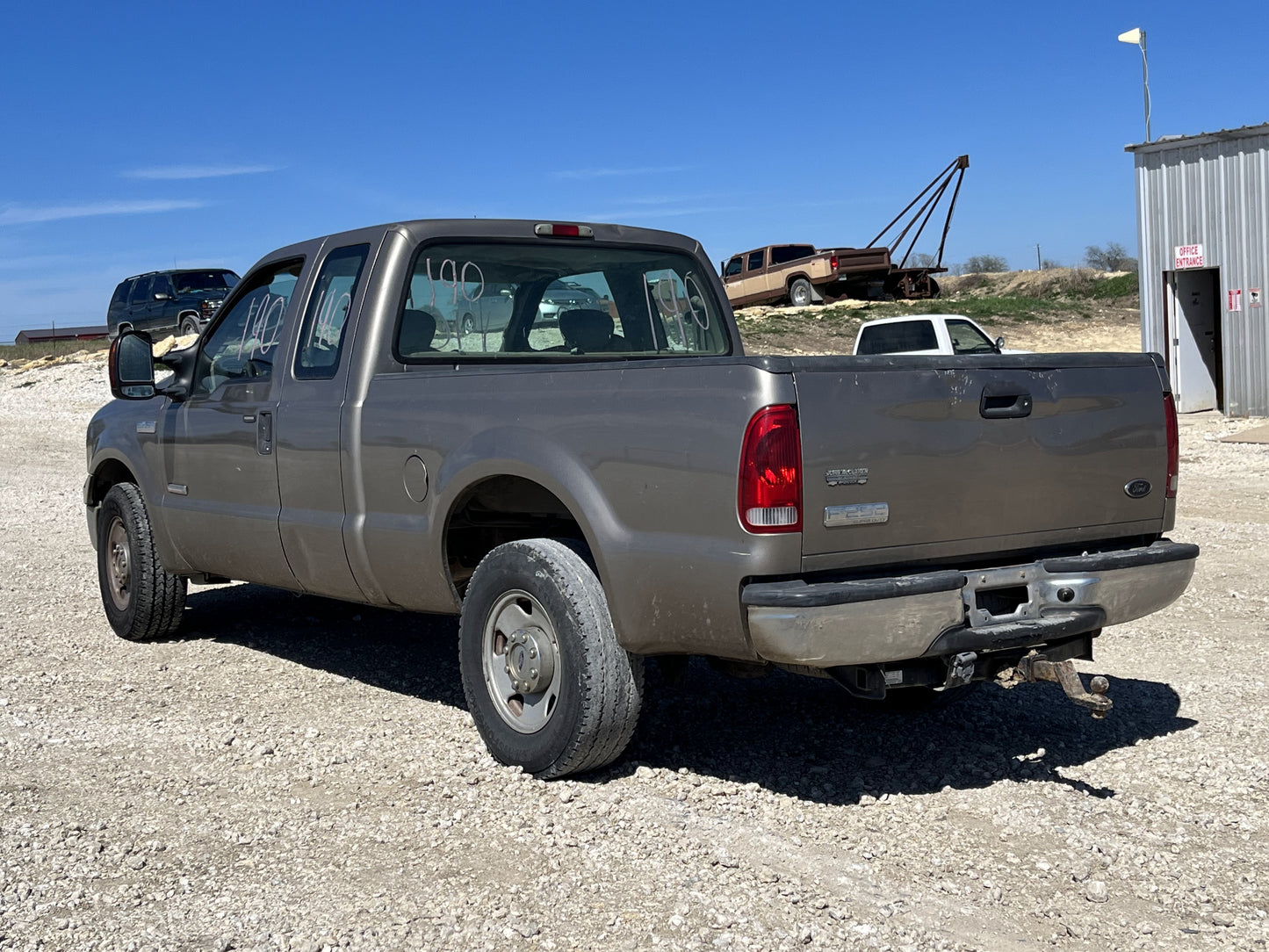 05-07 Ford F250 F350 Header Panel Tan