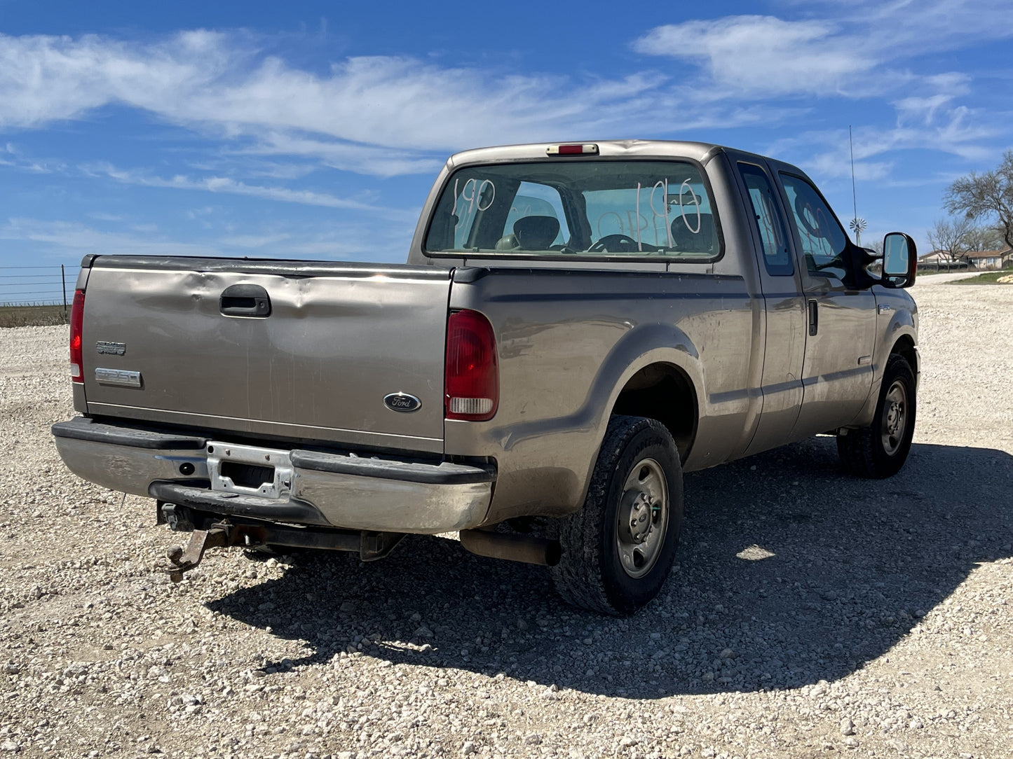 05-07 Ford F250 F350 Header Panel Tan