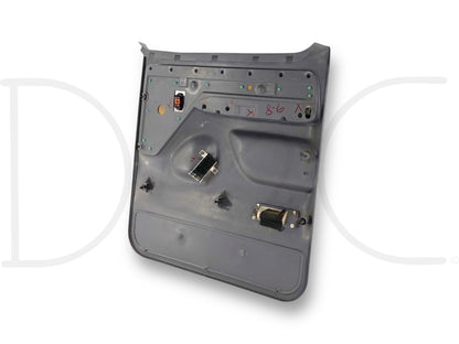 94-97 Ford F250 F350 LH Left Driver Rear Door Panel Power Opal Gray OE