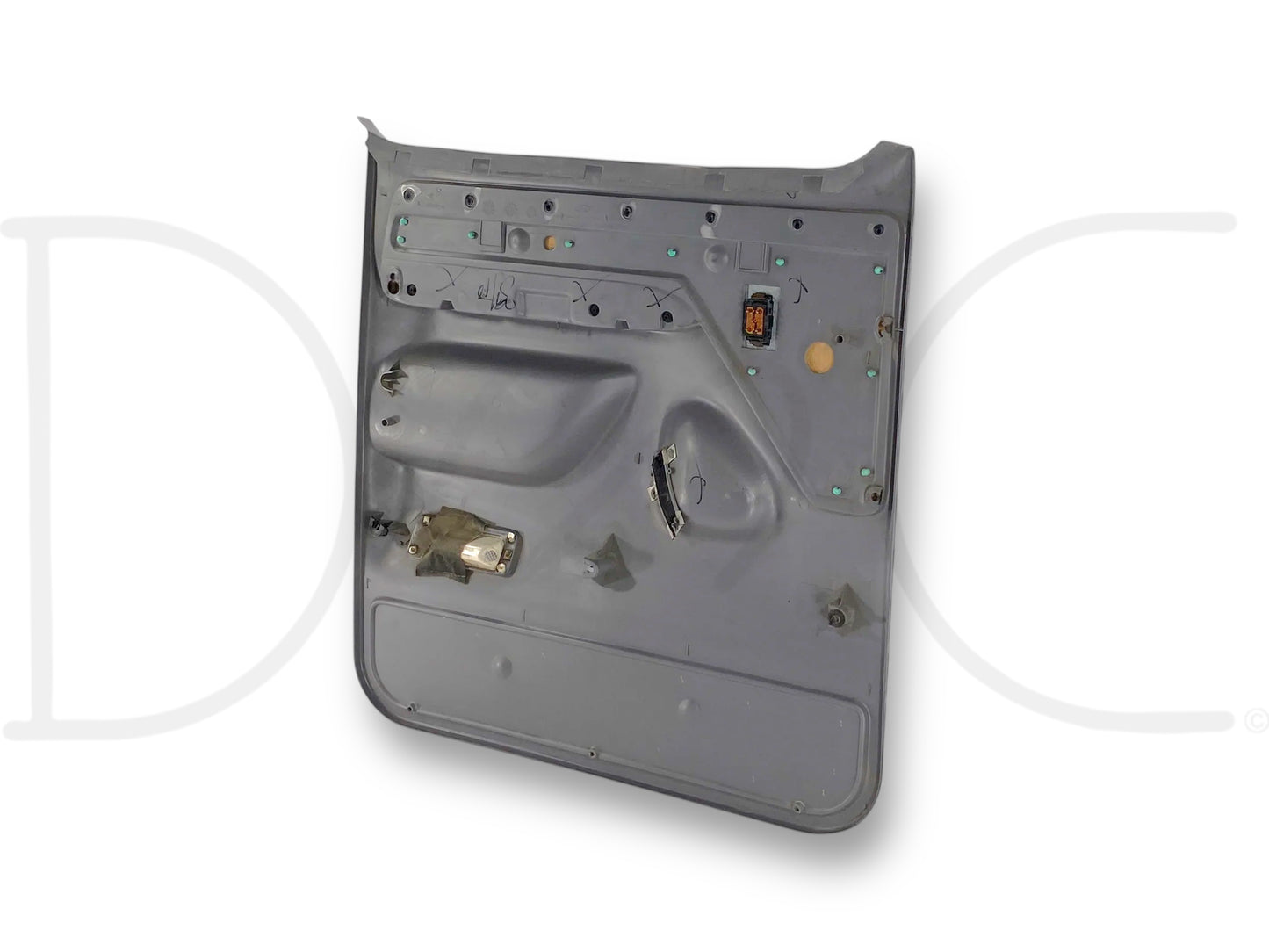 94-97 Ford F250 F350 RH Right Passenger Rear Door Panel Power Opal Gray OE