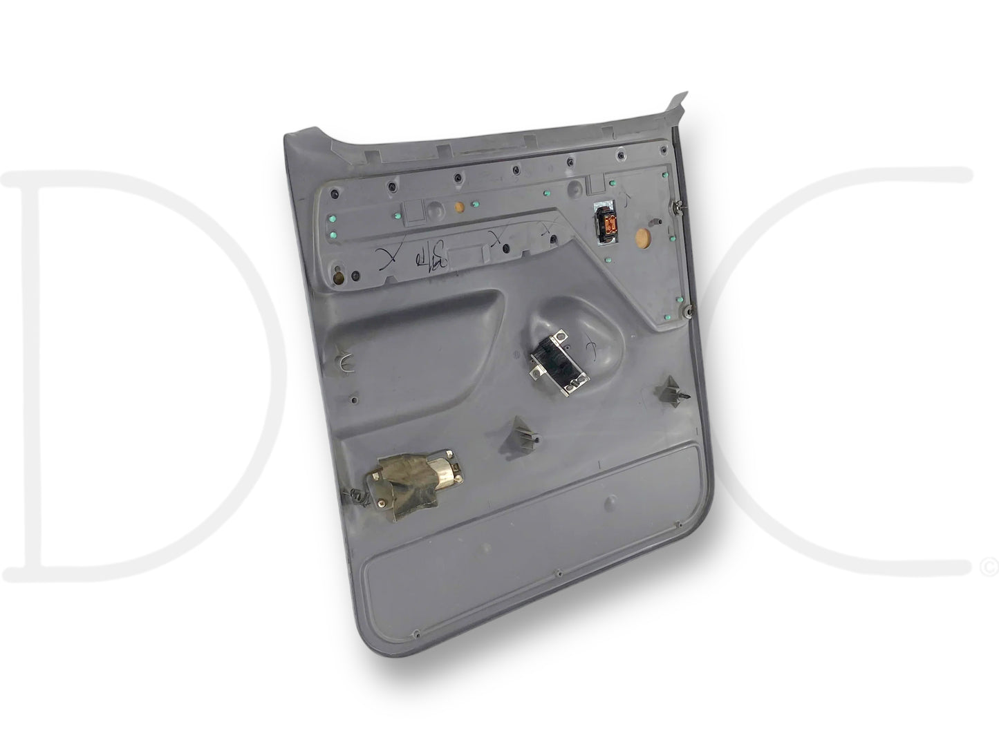 94-97 Ford F250 F350 RH Right Passenger Rear Door Panel Power Opal Gray OE