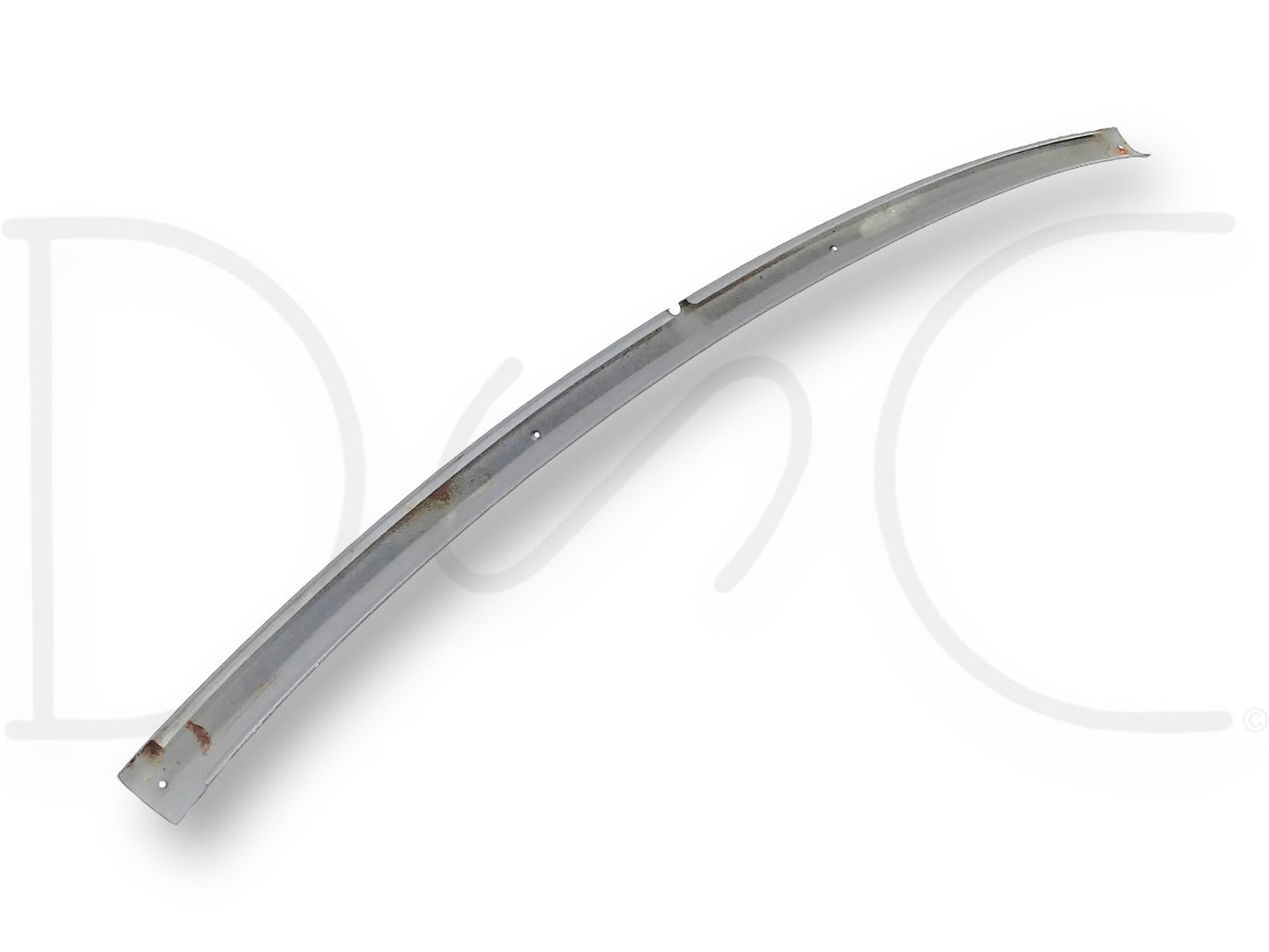 92-97 Ford F250 F350 Front Interior Headliner Molding Upper Trim Opal Gray