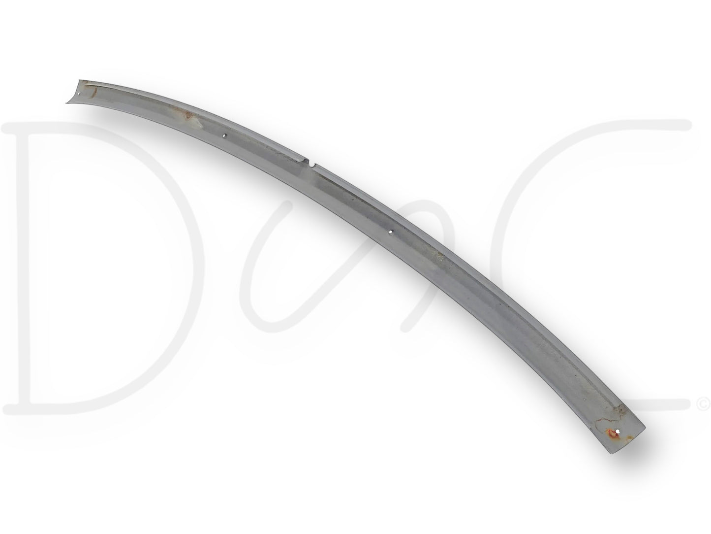 92-97 Ford F250 F350 Front Interior Headliner Molding Upper Trim Opal Gray