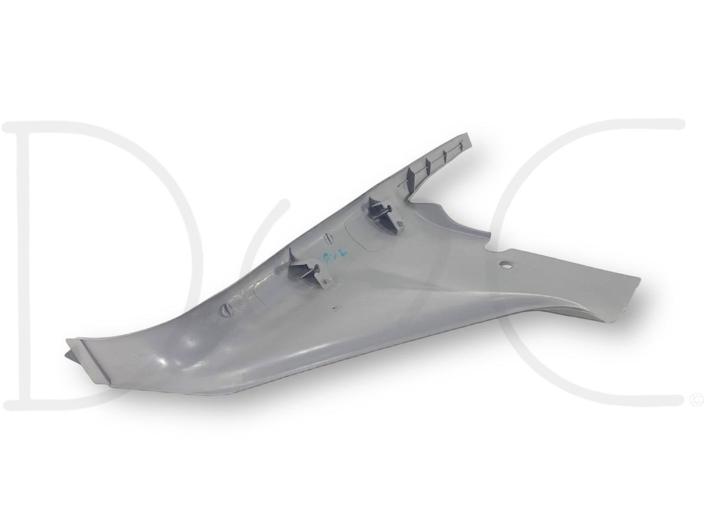 92-97 Ford F250 F350 RH Right Passenger Lower Kick Panel Trim Opal Gray OE