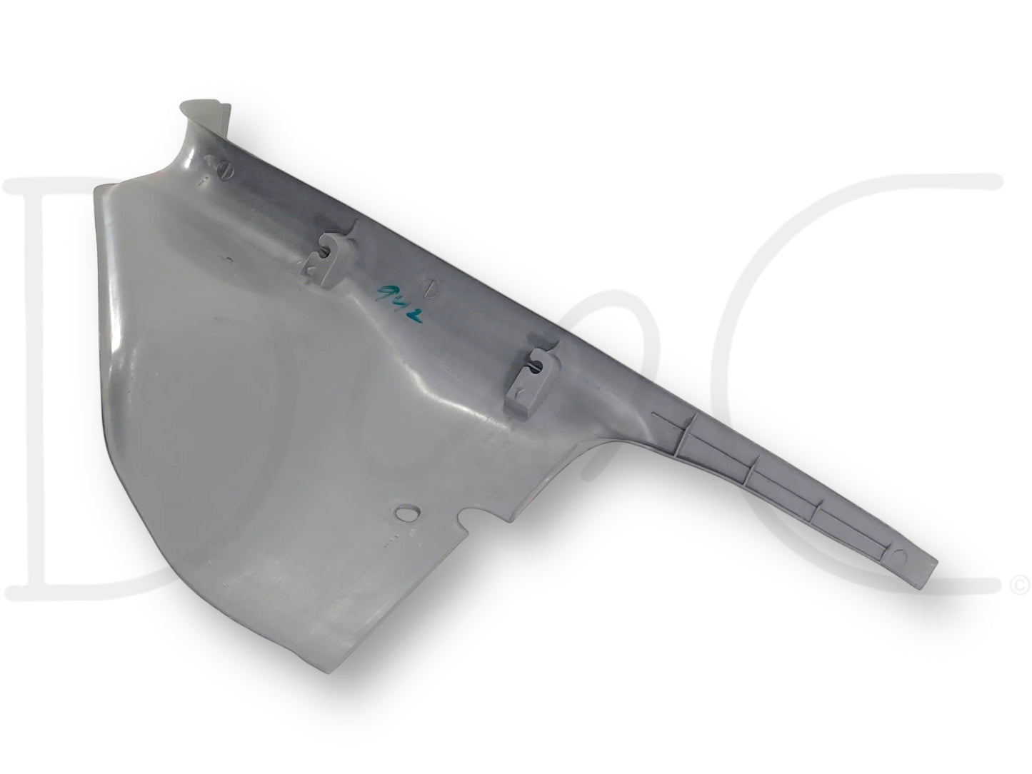 92-97 Ford F250 F350 RH Right Passenger Lower Kick Panel Trim Opal Gray OE