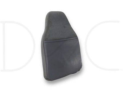 92-97 Ford F250 F350 LH Left Driver Seat Back Upper Cushion Opal Gray 40/20/40