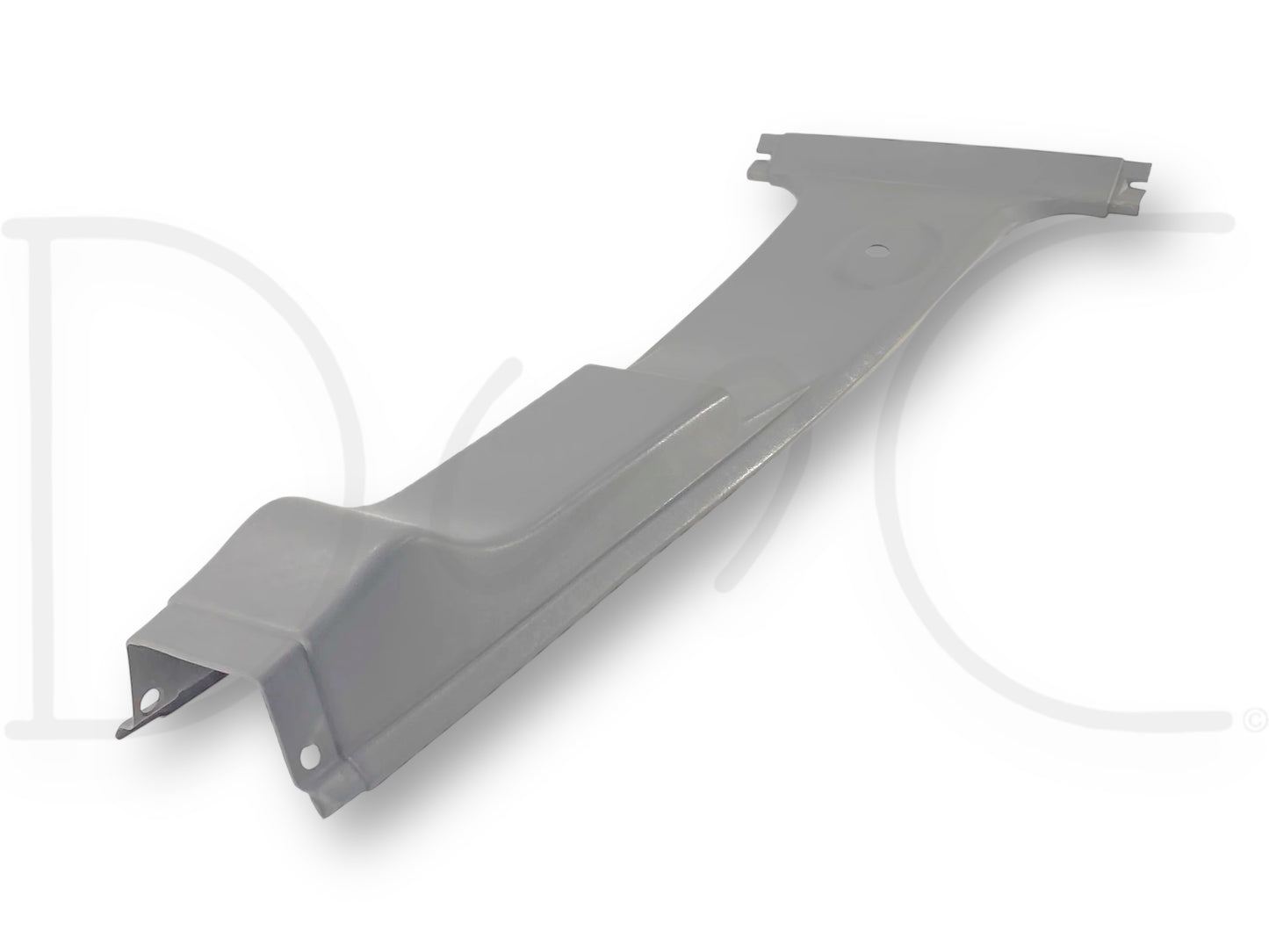 92-97 Ford F250 F350 Crew Cab B Pillar Trim Panel LH Left Driver Opal Gray