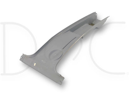 92-97 Ford F250 F350 Crew Cab B Pillar Trim Panel LH Left Driver Opal Gray