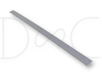 92-97 Ford F250 F350 Rear Interior Headliner Molding Upper Trim Opal Gray