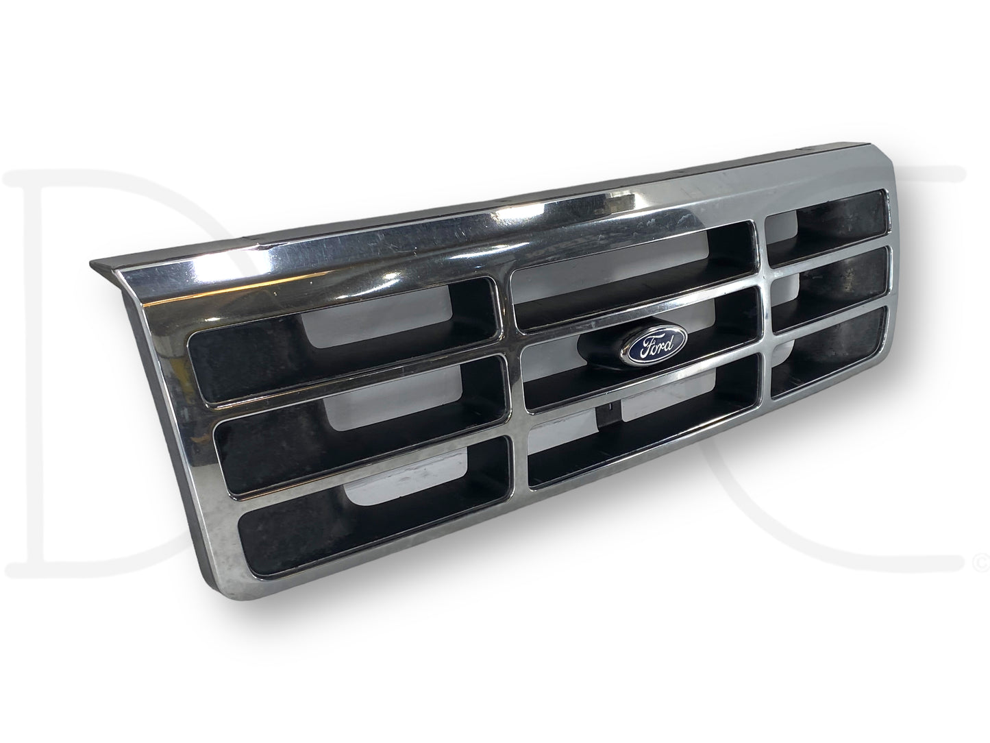 92-97 Ford F250 F350 Front Grill Chrome Grille OEM F2Tb-8200