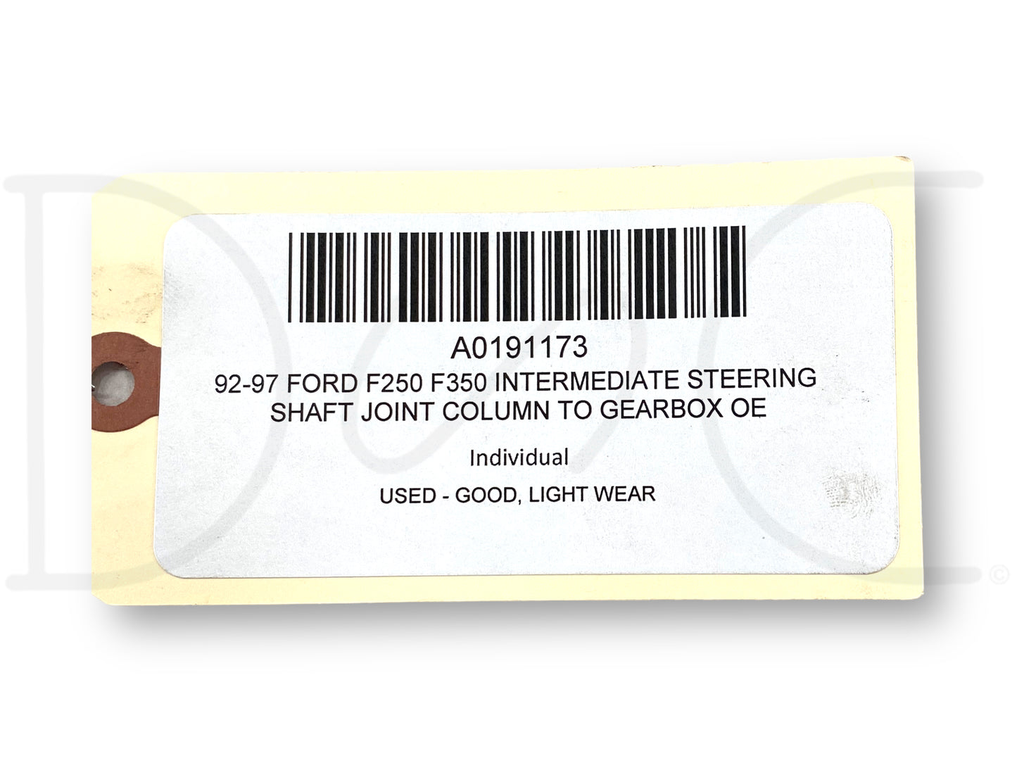 92-97 Ford F250 F350 Intermediate Steering Shaft Joint Column To Gearbox OE
