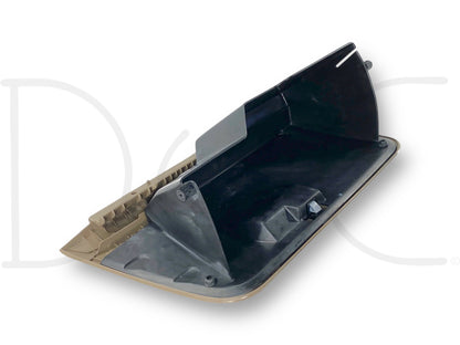 03-07 Ford F250 F350 Super Duty Tan Glove Box Storage Compartment