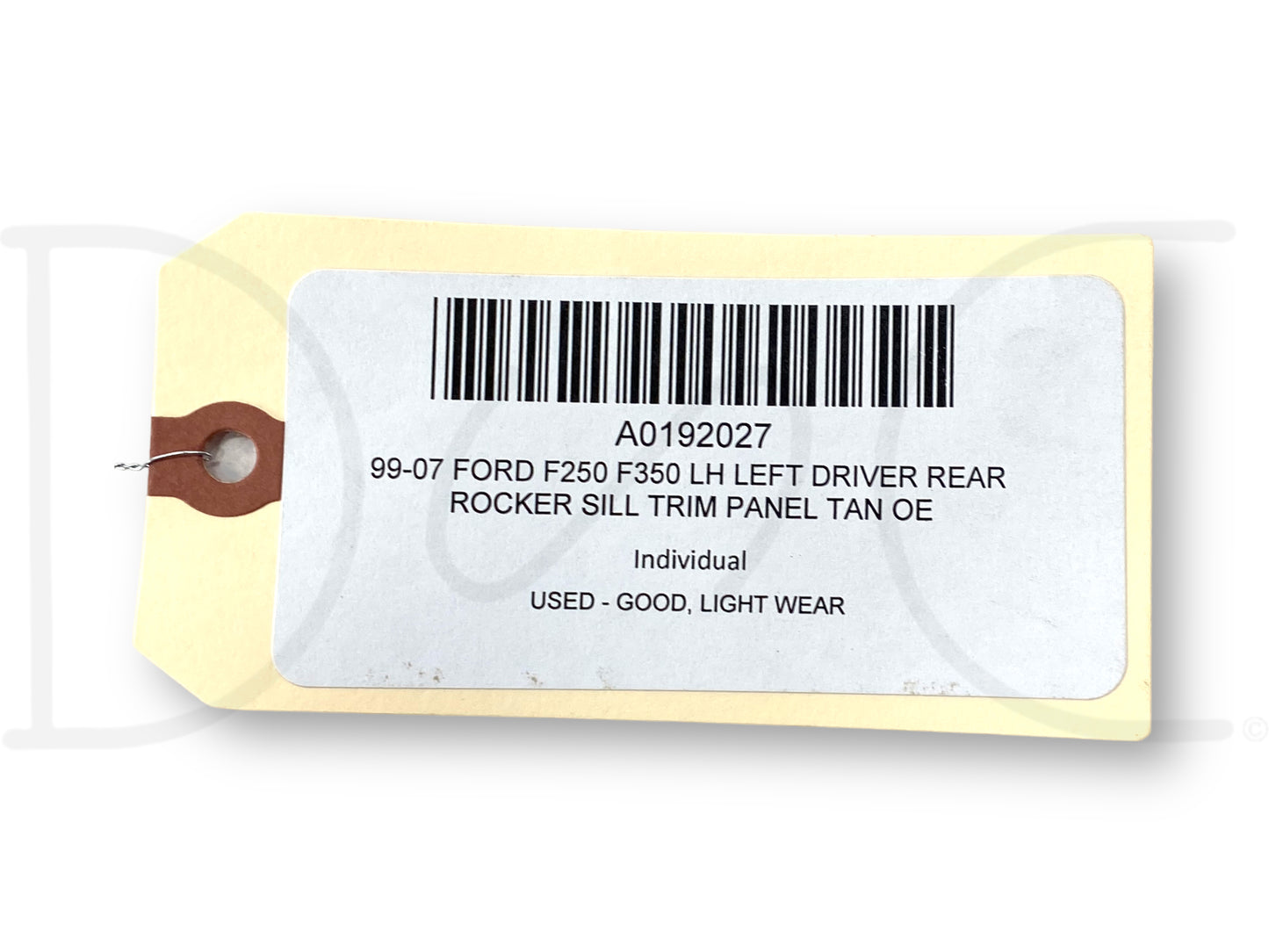 99-07 Ford F250 F350 LH Left Driver Rear Rocker Sill Trim Panel Tan OE