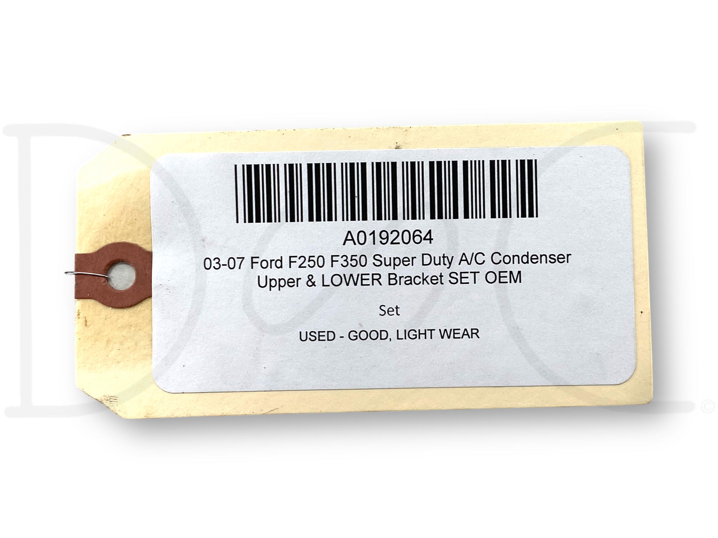 03-07 Ford F250 F350 Super Duty A/C Condenser Upper & Lower Bracket Set OEM