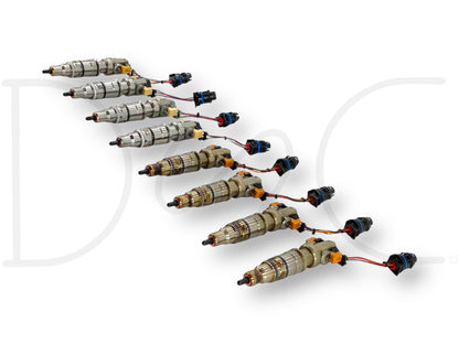 03-07 Ford F250 F350 6.0 6.0L Diesel Fuel Injector Set (8) Injectors *CORES*