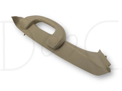 03-07 Ford F250 F350 RH Right Passenger A-Pillar Trim Grab Handle Tan OE