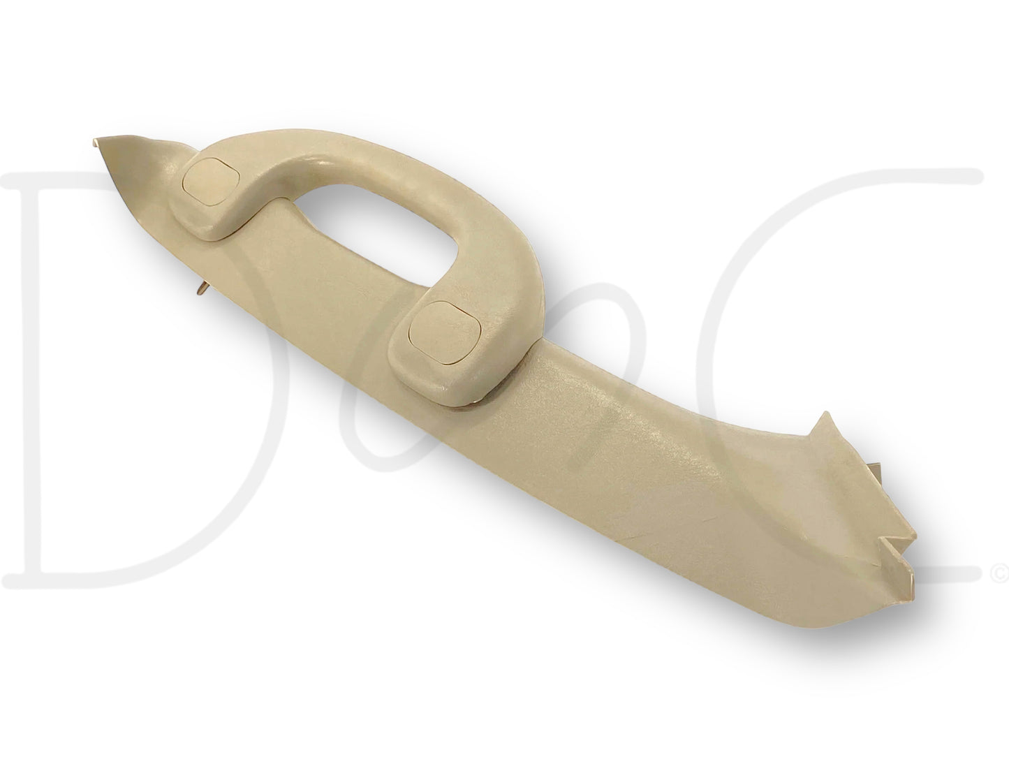 03-07 Ford F250 F350 RH Right Passenger A-Pillar Trim Grab Handle Tan OE