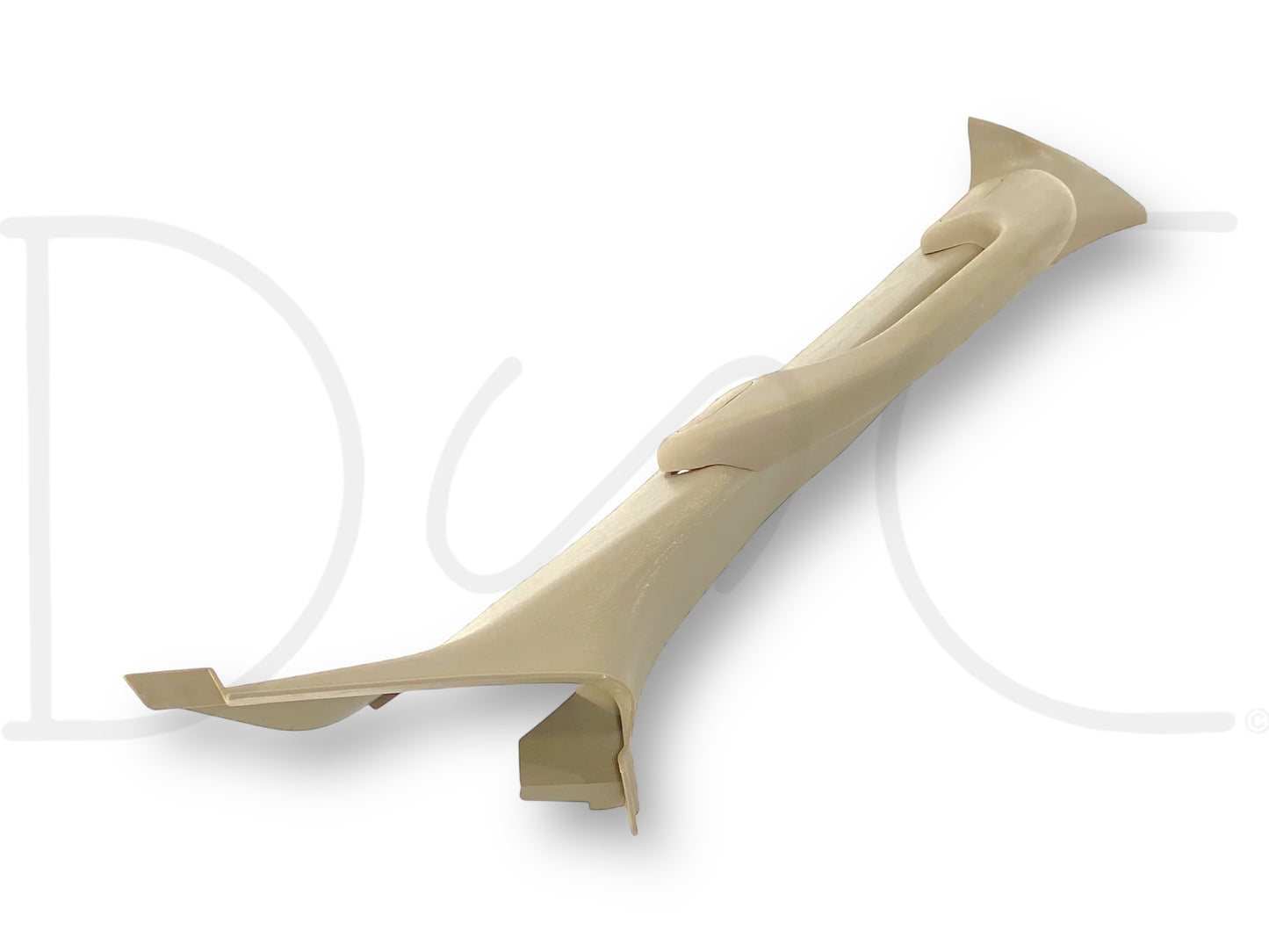 03-07 Ford F250 F350 RH Right Passenger A-Pillar Trim Grab Handle Tan OE