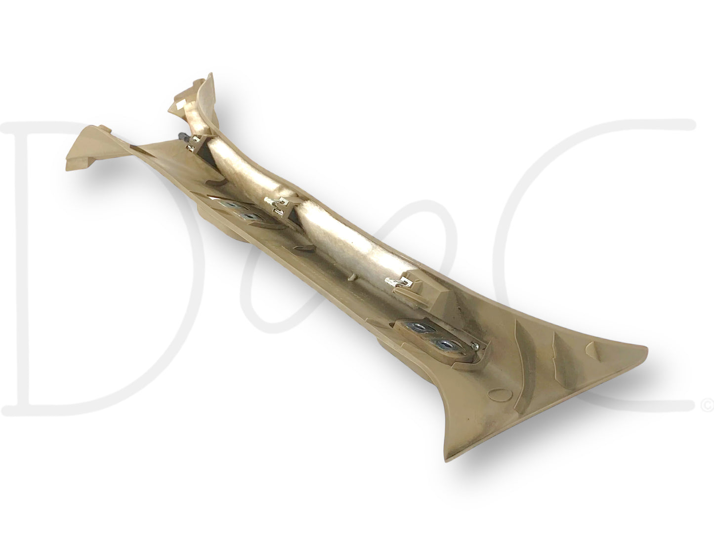 03-07 Ford F250 F350 RH Right Passenger A-Pillar Trim Grab Handle Tan OE